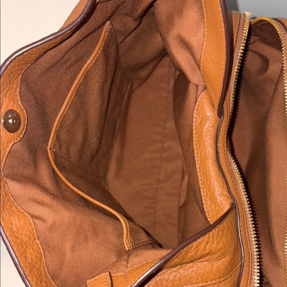 Coach Brown Leather Shoulder Bag - Picture 6 of 10